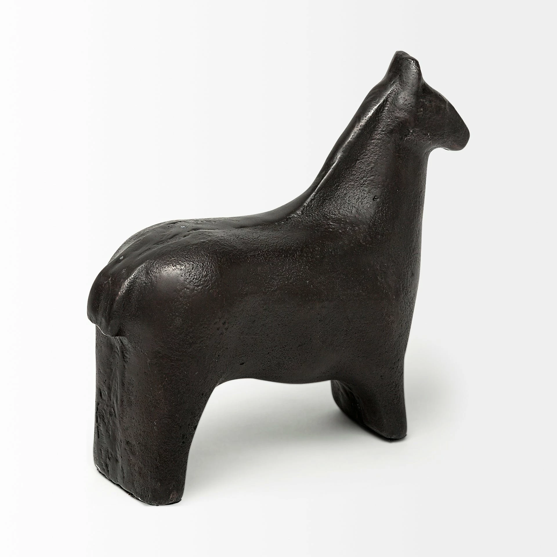 Promo ๐ Mercana Sphynx II 7L X 2W Black Cast Aluminum Horse Shaped Object - 7.0L X 2.3W X 6.0H ๐งจ - Image 3