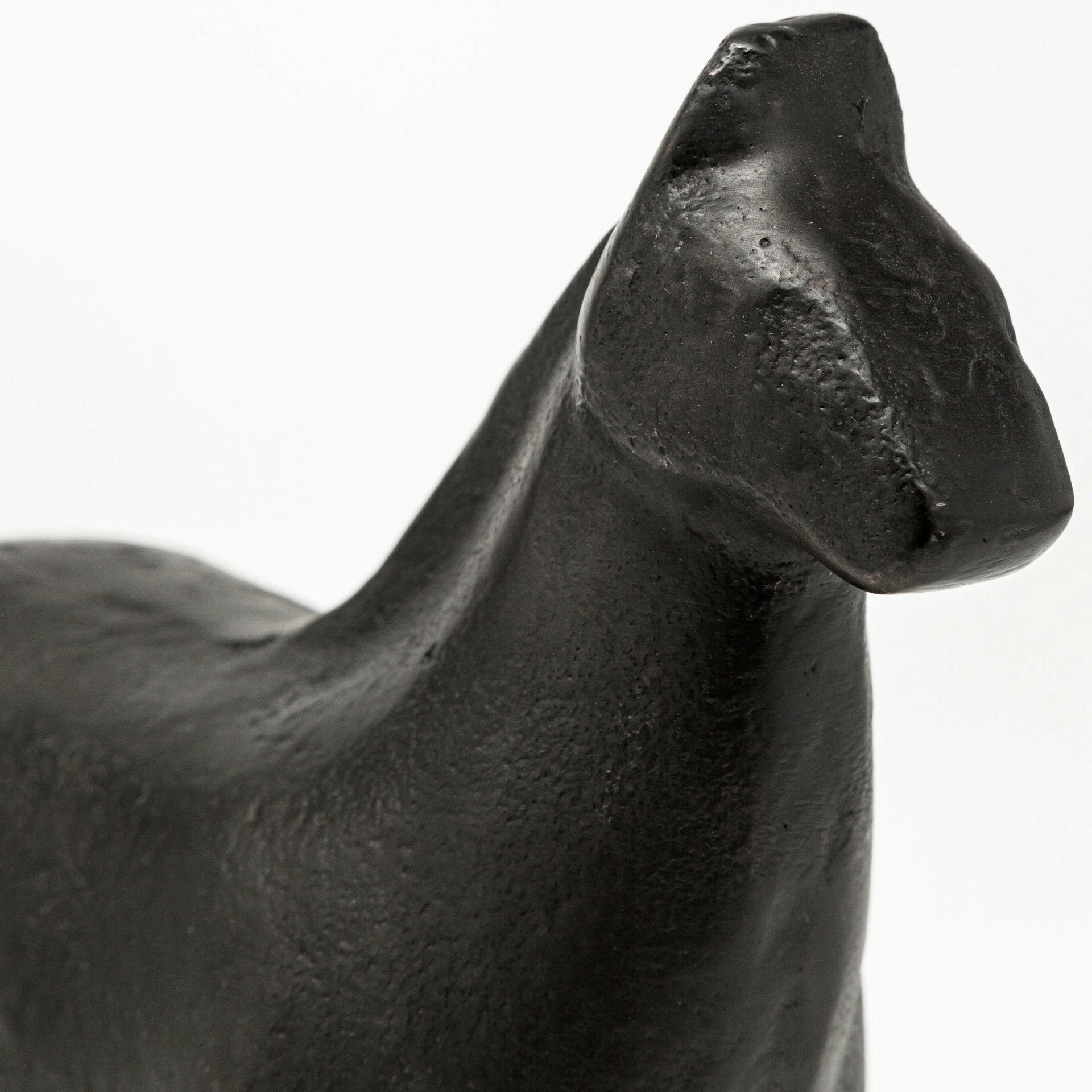 Promo ๐ Mercana Sphynx II 7L X 2W Black Cast Aluminum Horse Shaped Object - 7.0L X 2.3W X 6.0H ๐งจ - Image 4