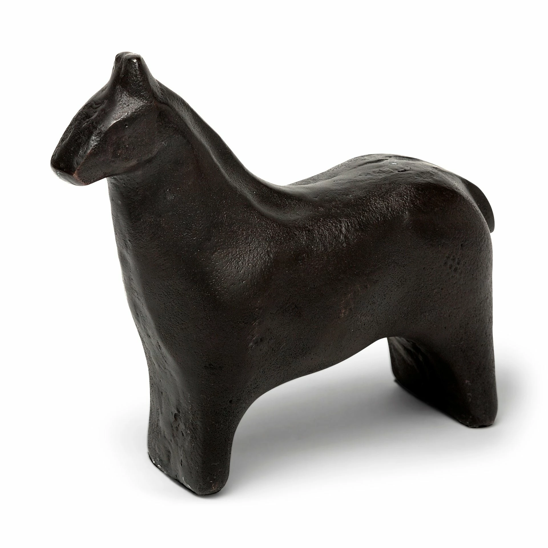 Promo ๐ Mercana Sphynx II 7L X 2W Black Cast Aluminum Horse Shaped Object - 7.0L X 2.3W X 6.0H ๐งจ
