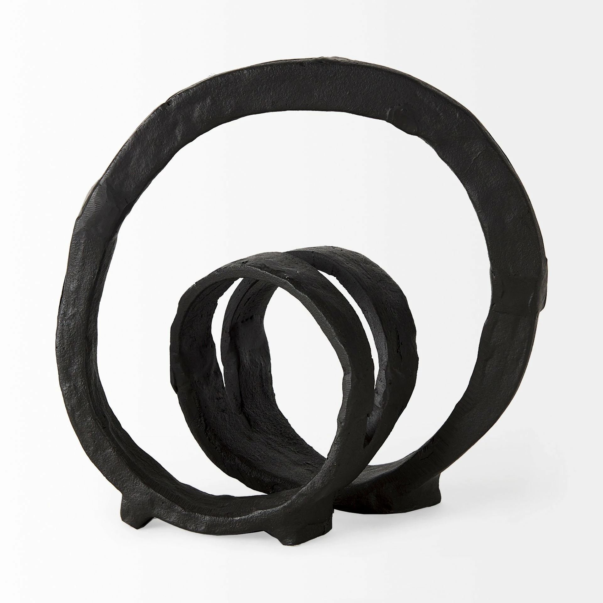 Cheapest ✨ Mercana Stanislaw II Black Metal Infinite Ribbon Sculpture - 8.3"L X 4.7"W X 8.3"H ✨ - Image 2