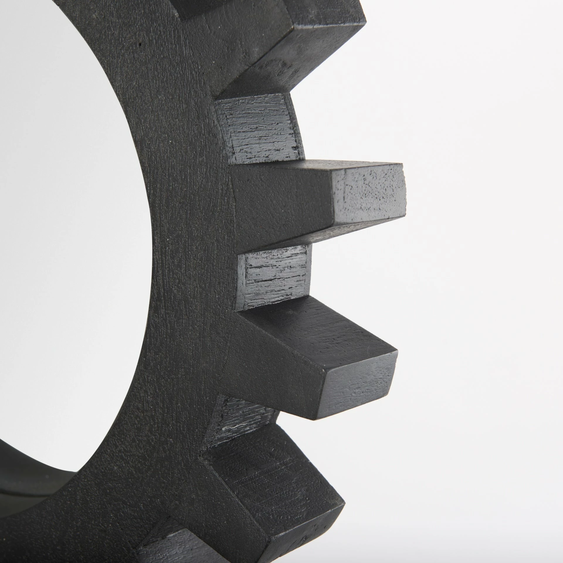 Best deal โจ Mercana Sundance Cog 17" Round Black Wood Frame Mirror - 16.5"W X 16.5"H X 2.6"D ๐ - Image 5