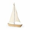 Cheap 🤩 Mercana Tartane Large 22L X 2W Brown/Cream Nautical Inspired Sailboat ✔️