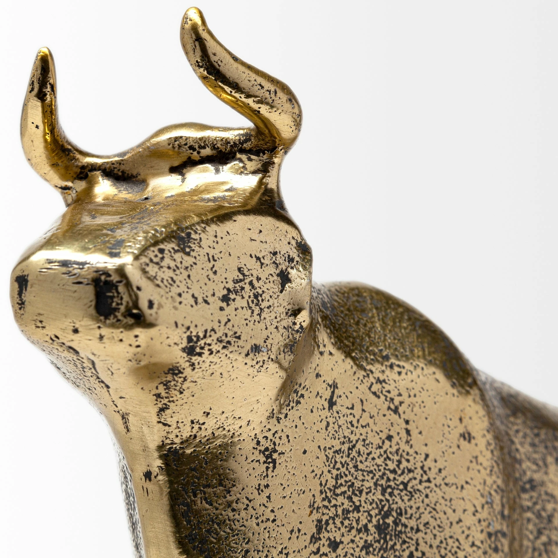 Best deal 💯 Mercana Taurus I 9L X 4W Gold Cast Aluminum Bull Decorative Object 🧨 - Image 4