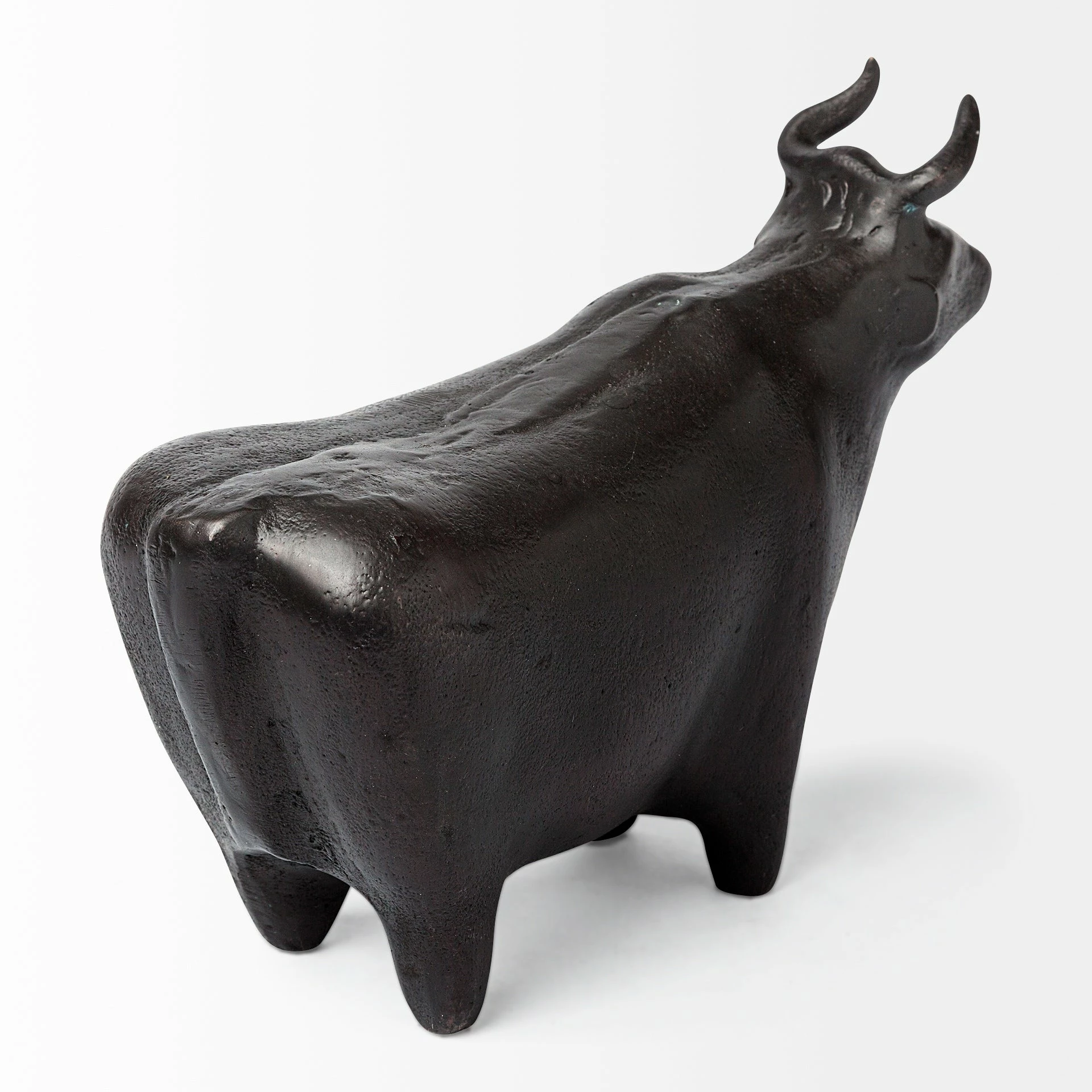 Best deal 💯 Mercana Taurus I 9L X 4W Gold Cast Aluminum Bull Decorative Object 🧨 - Image 9