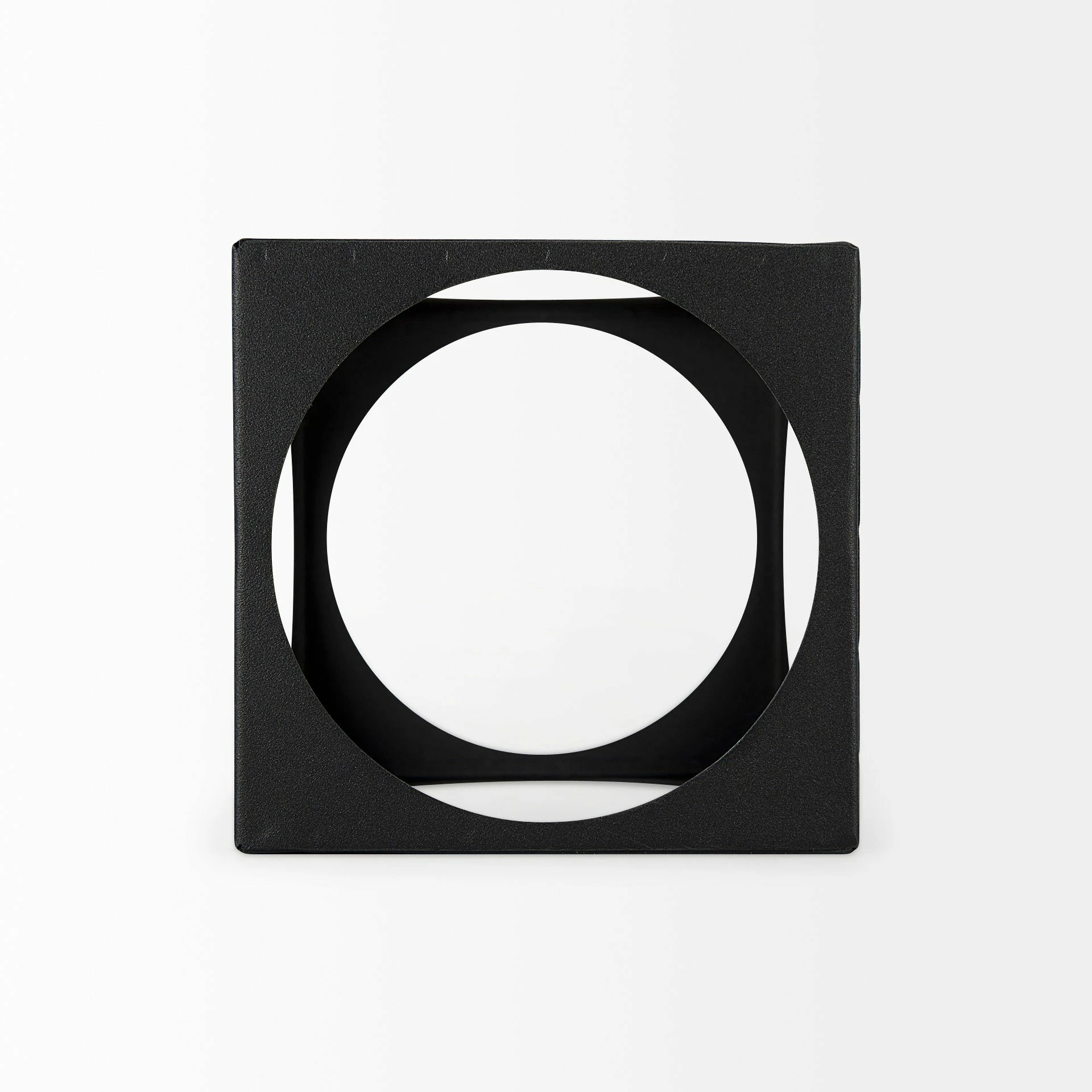 Outlet ๐ Mercana Trifolia 4.9L X 4.9W X 4.9H Matte Black Metal Small Square Decorative Object โ - Image 5