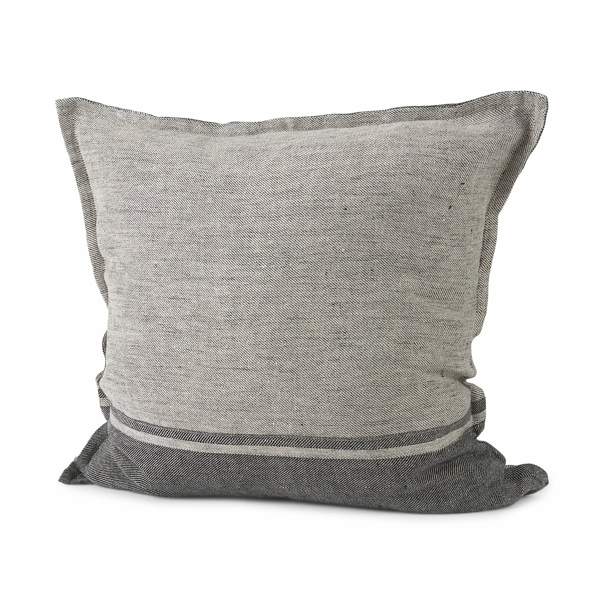 Top 10 π Mercana Zadie 14L X 26W Light Gray And Dark Gray Fabric Color Blocked Decorative Pillow Cover βοΈ - Image 10